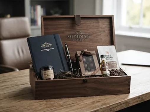 Curated corporate gift hamper