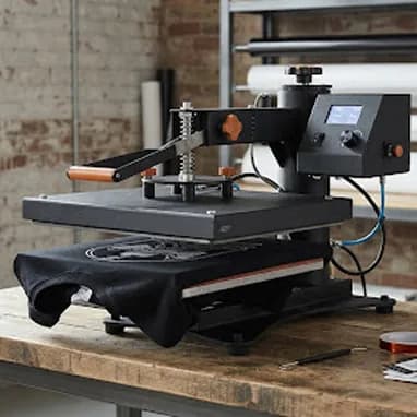 Industrial heat press machine