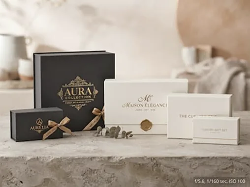 Rigid luxury gift box