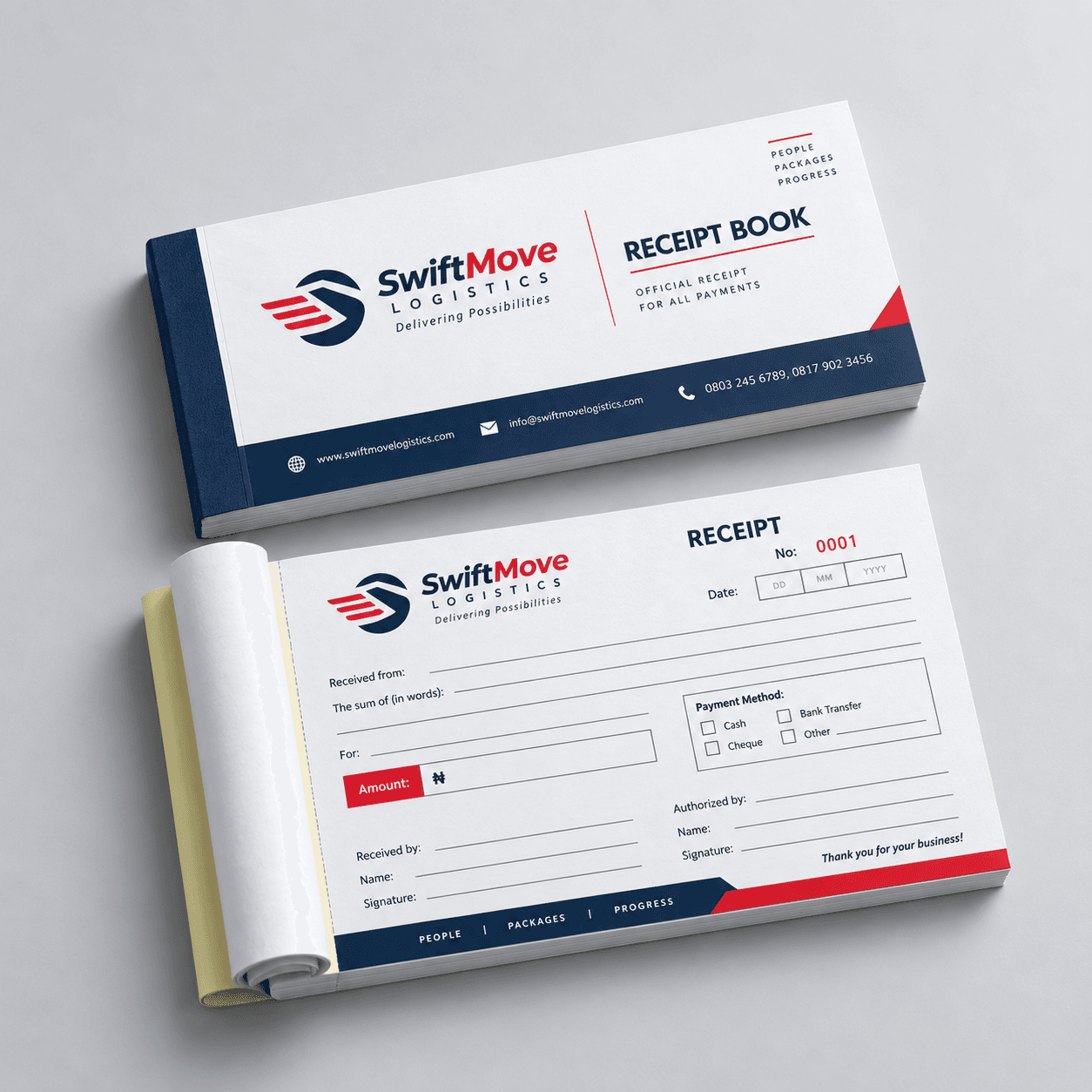 Receipt Books
